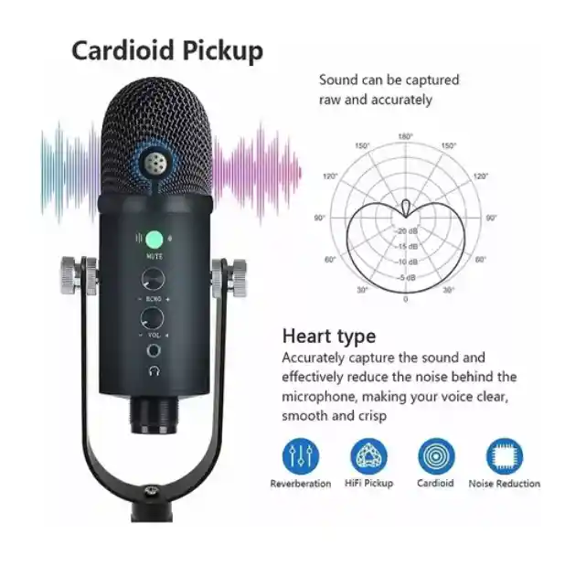 Micrófono Karaoke Bm-86: Diseño Compacto Y Audio Profesional