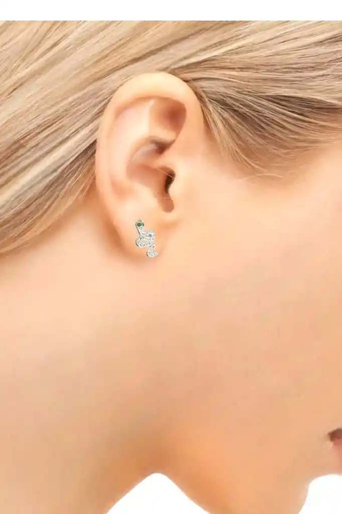 Arete En Plata Ley 925 Con Piedras De Murano Topito En Plata Ley 925, Joyeria Joyas, Aretes En Plata