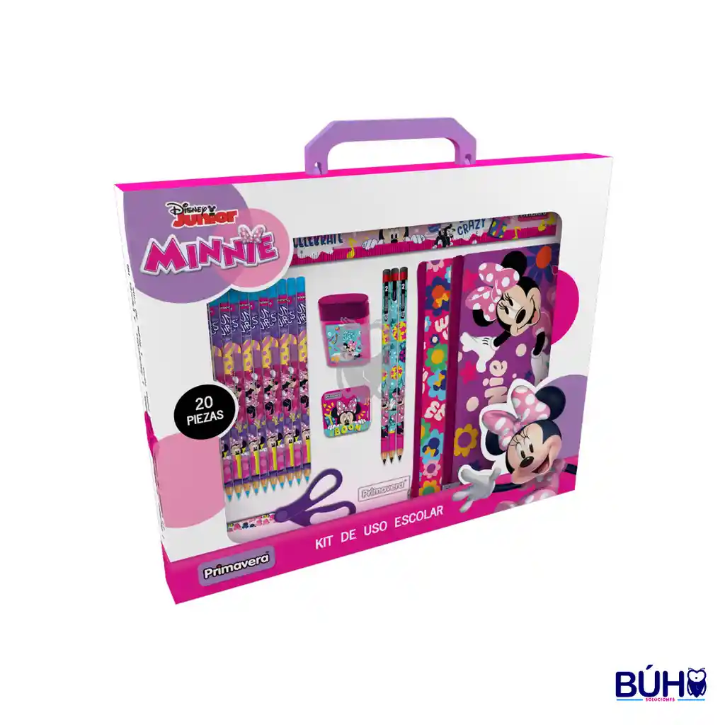Kit Escolar Primavera Minnie