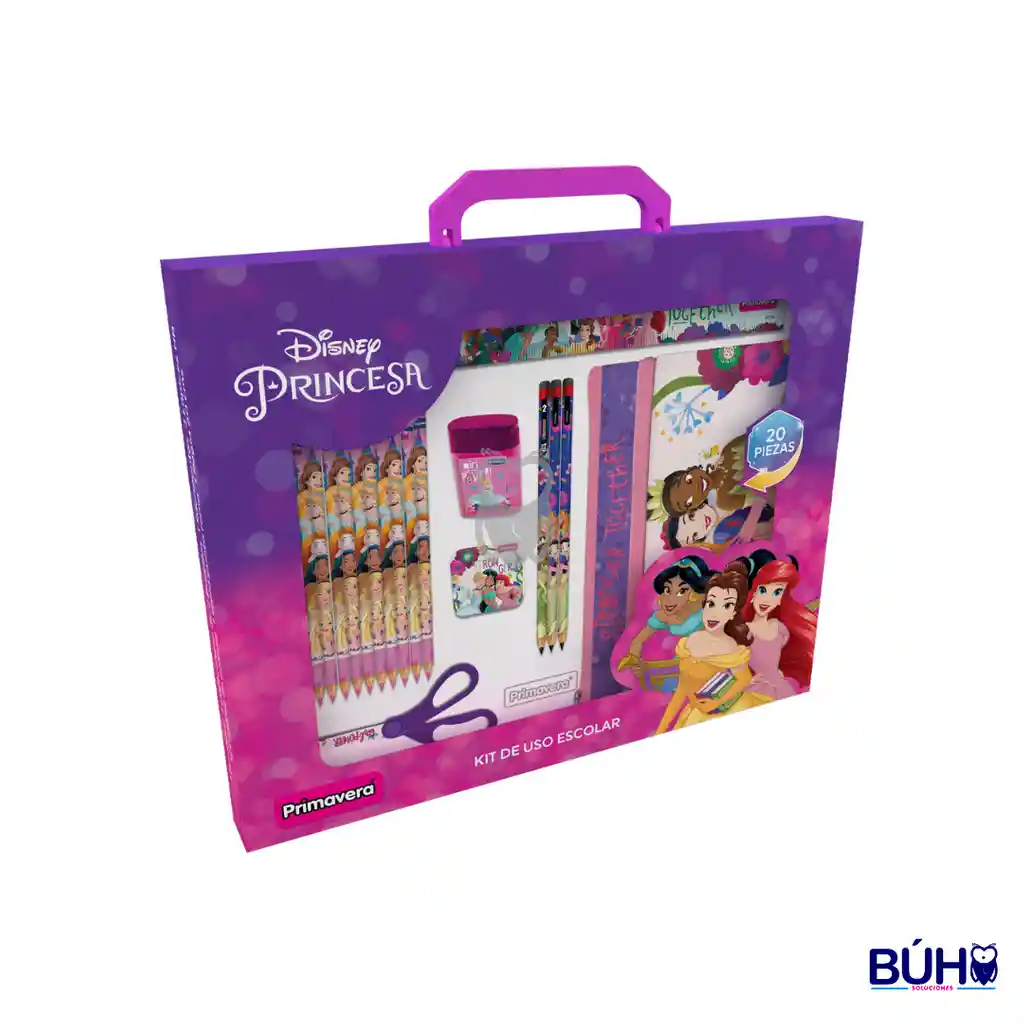 Kit Escolar Primavera Princesas