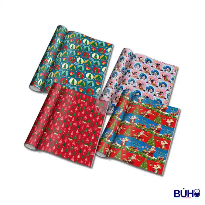 Rollos Papel/r Navidad Primavera X 2mt