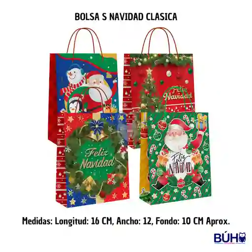 Bolsa Pequeña Navidad Primavera Clasica