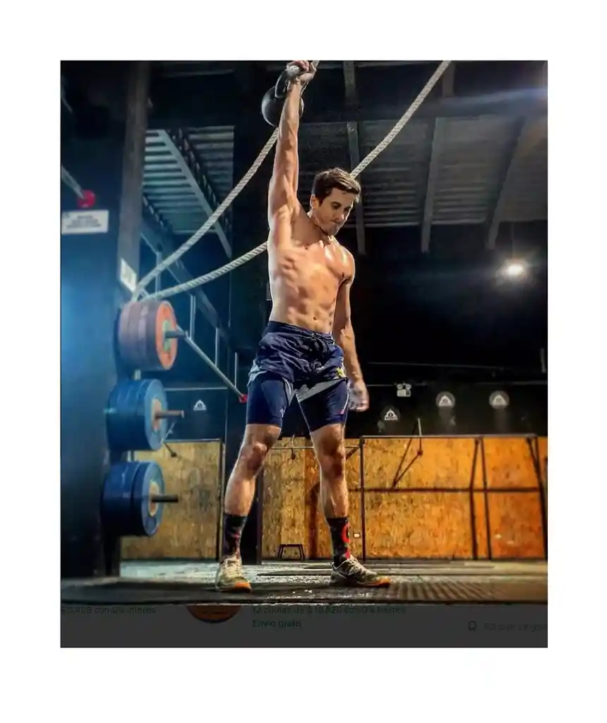 Pesa Mancuerna Rusa - Kettbell 10kg 20lb Crossfit Gimnasio