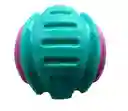 Juguete Para Perros Pelota Maciza Con Sonido Color Verde- Rosa