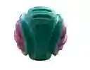 Juguete Para Perros Pelota Maciza Con Sonido Color Verde- Rosa