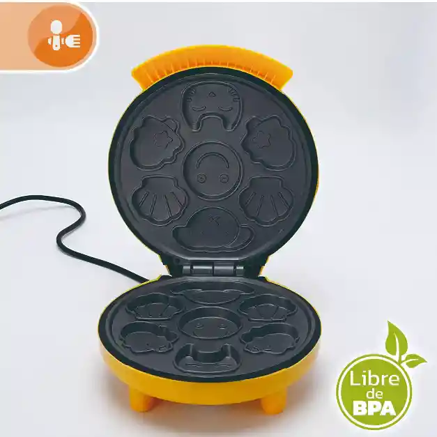 Mini Maquina Para Pancakes De Figuras Infantiles Waflera