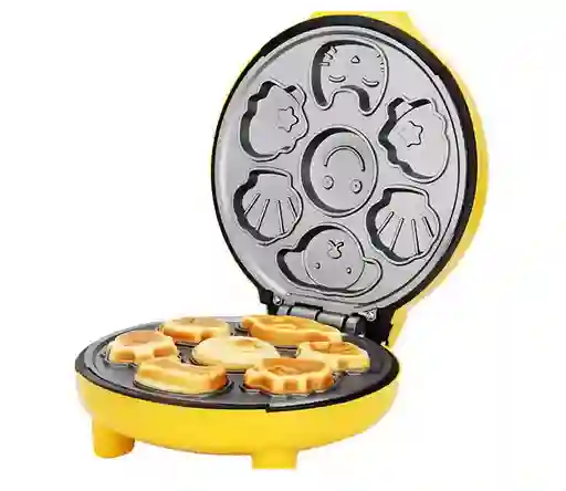 Mini Maquina Para Pancakes De Figuras Infantiles Waflera