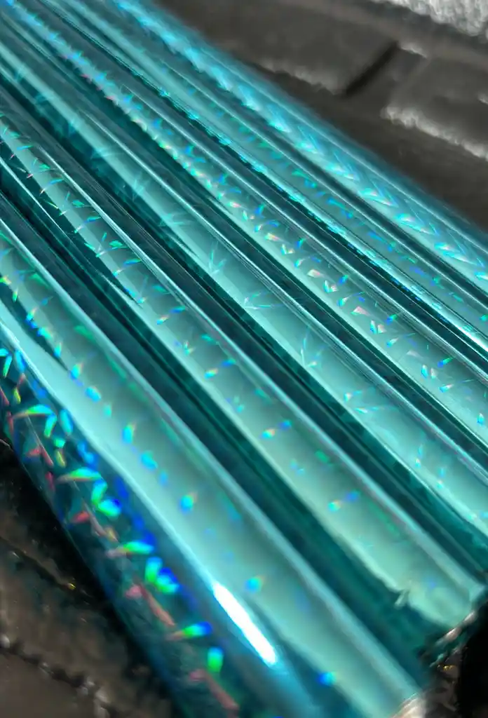 Papel Regalo Metalizado X10 Unidades Azul Claro