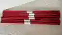 Papel Regalo Metalizado X10 Unidades Rojo