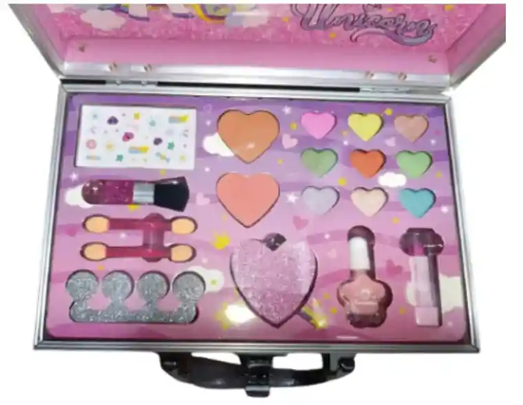 Set De Belleza Caja De Maquillaje Para Niños