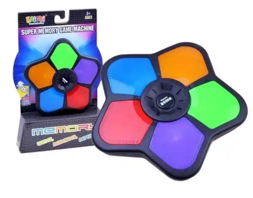 Juego Memoria Con Luz Sonido Memory Game Juguete Tipo Simon