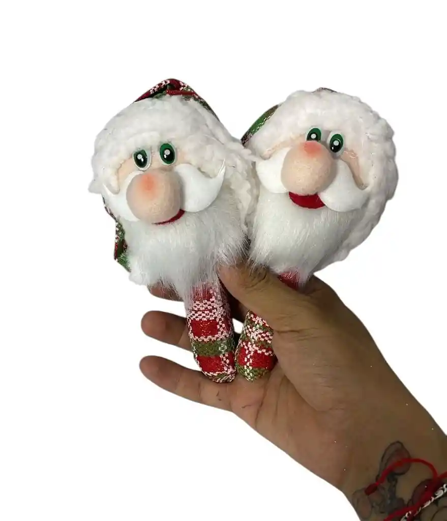 Maracas De Papa Noel Para Novena Navideña