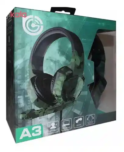 Diademas Gamer A3 Camuflada