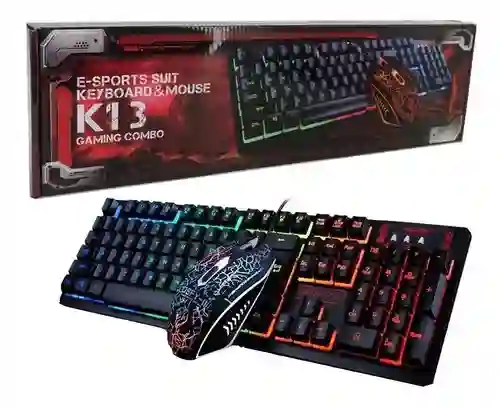 Combo Teclado Y Mouse Rgb