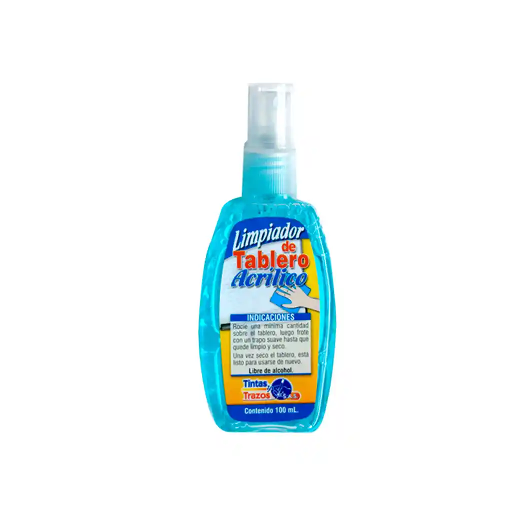 Limpiador De Tablero Acrilico X 100ml Tintas Y Trazo