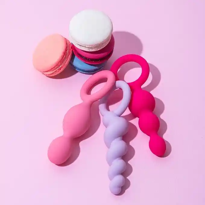 Set X3 Plugs Anales Booty Call Satisfyer