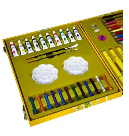 Set De Arte Completo: Maleta Creativa Con 68 Piezas Para Niños Y Artistas Principiantes