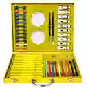 Set De Arte Completo: Maleta Creativa Con 68 Piezas Para Niños Y Artistas Principiantes
