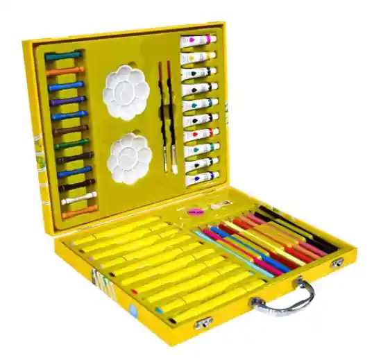 Set De Arte Completo: Maleta Creativa Con 68 Piezas Para Niños Y Artistas Principiantes