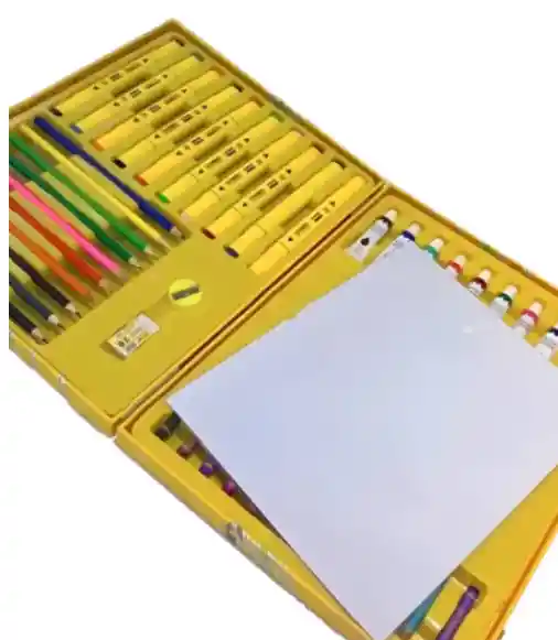 Set De Arte Completo: Maleta Creativa Con 68 Piezas Para Niños Y Artistas Principiantes