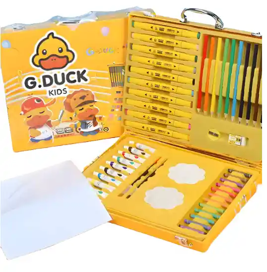 Set De Arte Completo: Maleta Creativa Con 68 Piezas Para Niños Y Artistas Principiantes
