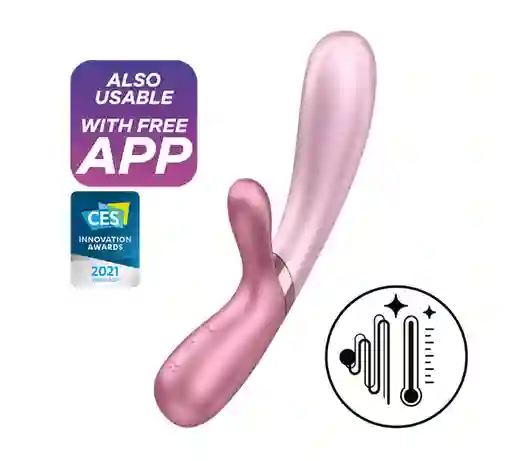 Vibrador Hot Lover - Térmico / Control Por App - Satisfyer