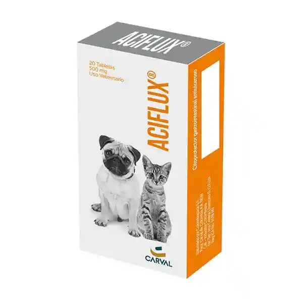 Aciflux 500 Mg X 10 Tabletas