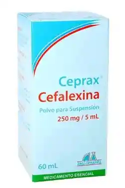 Cefalexina 250mg/5ml X 60 Ml Ceprax