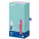 Vibrador Mono Flex Rabbit Rojo Con App Satisfyer