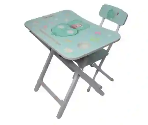 Escritorio Y Silla Para Niños Set Kinder