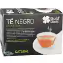 Te Negro Clásico Natural Gold Flower 20 Sobres