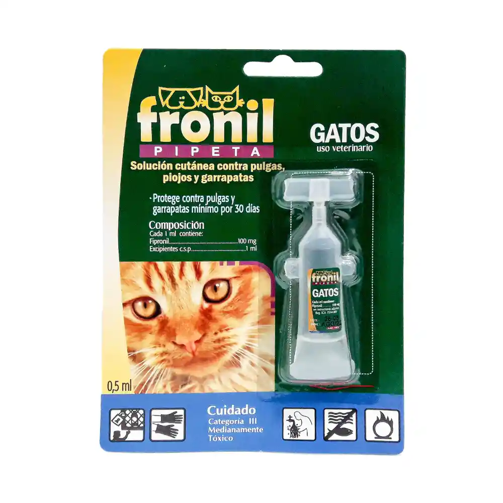 Pipeta Antipulgas Para Gatos Contra Pulgas Y Garrapatas Antipulgas Cat