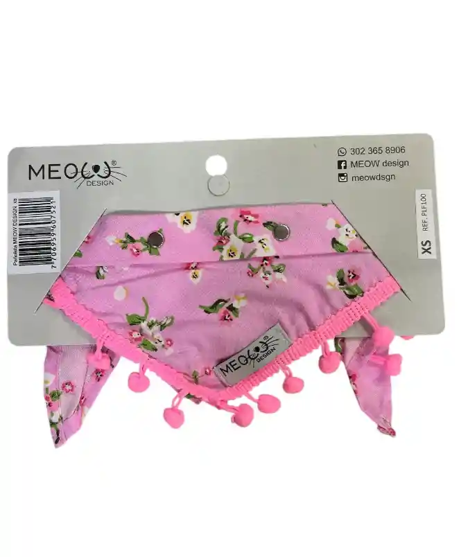 Meow Pañoleta Xs Floral