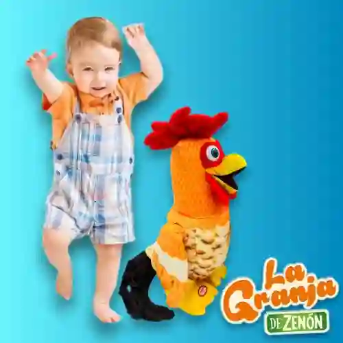 Gallo De Peluche Bartolito Bailarín, Canta Y Baila