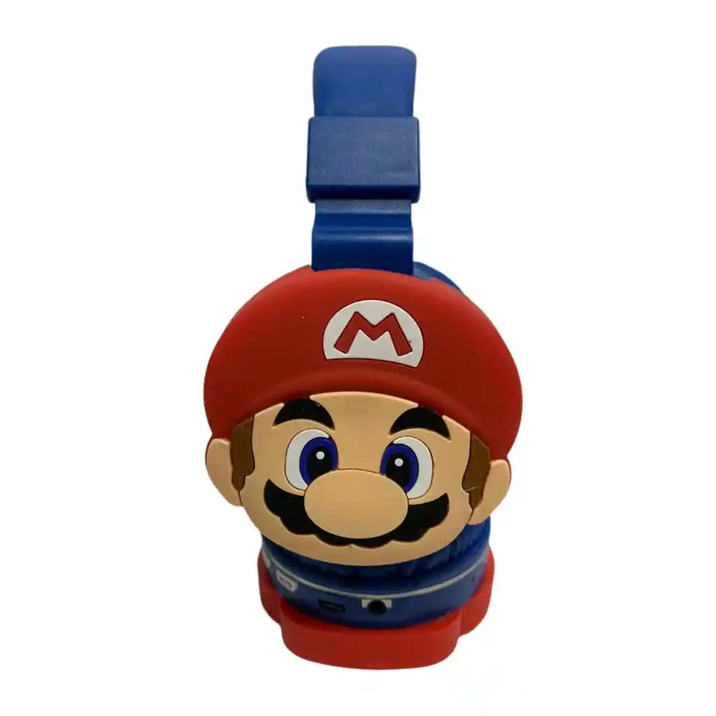 Audífono Diadema Bluetooth Inalámbrica Diseño Mario Bros