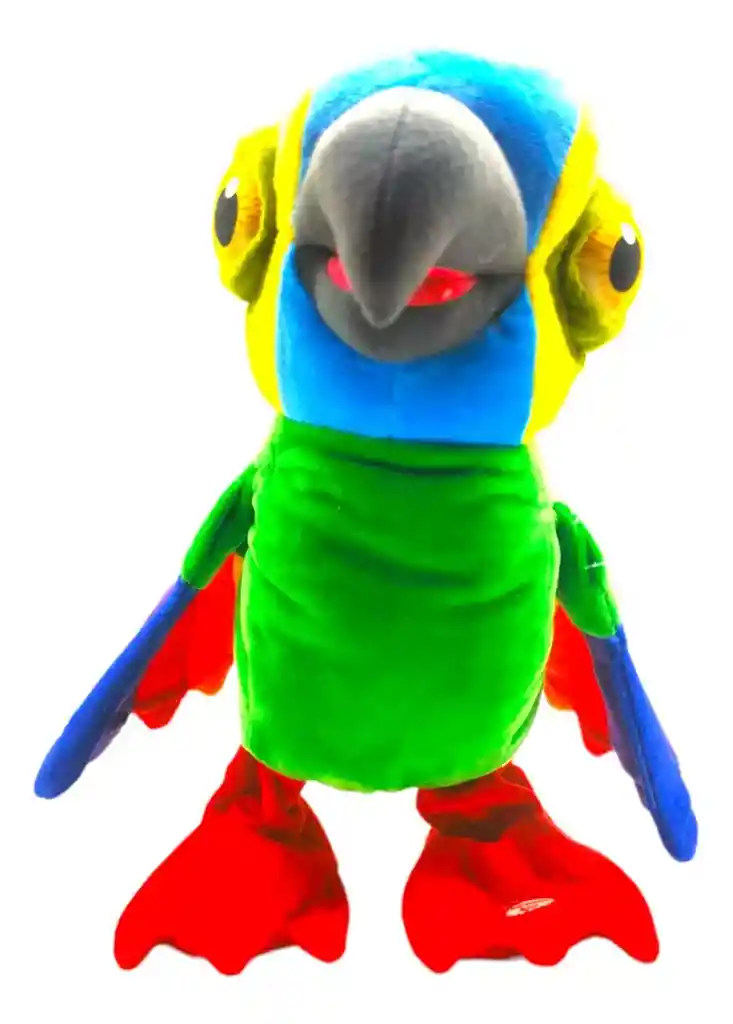 Lorito Pepe De Peluche🦜 Camina Y Canta🎶