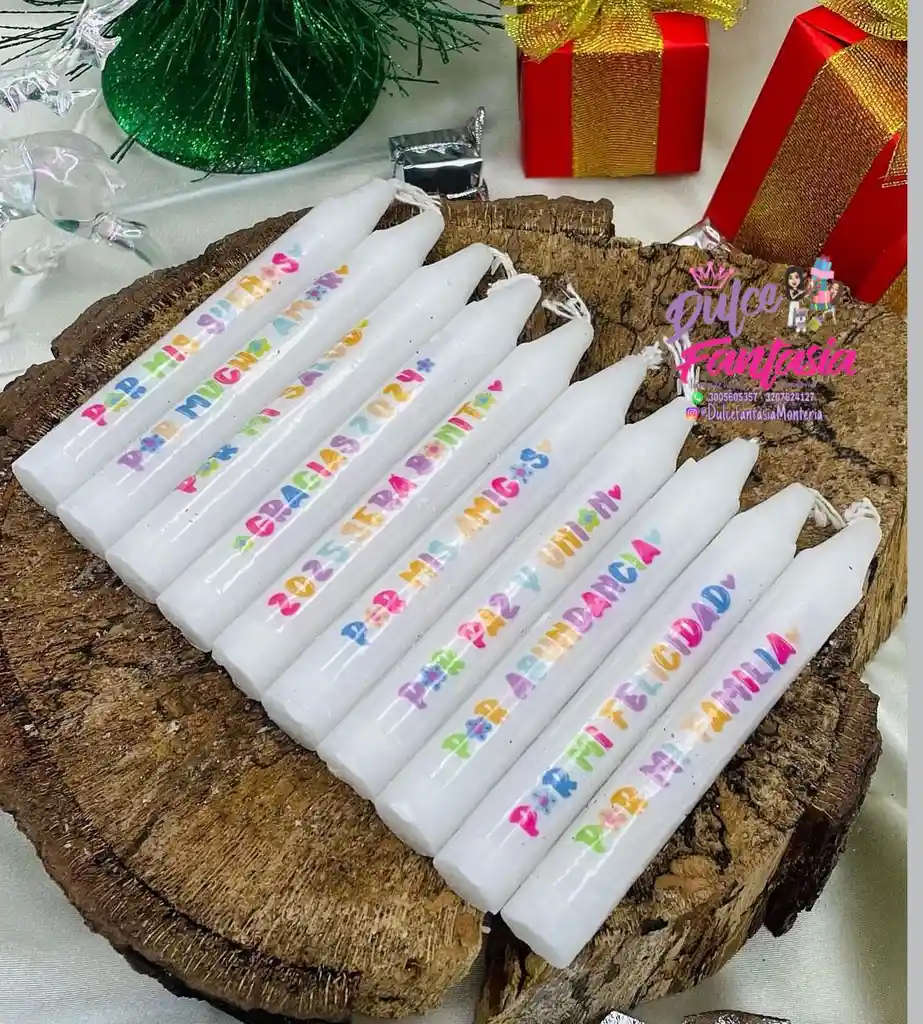 Velitas Navideñas Diseño Karol G