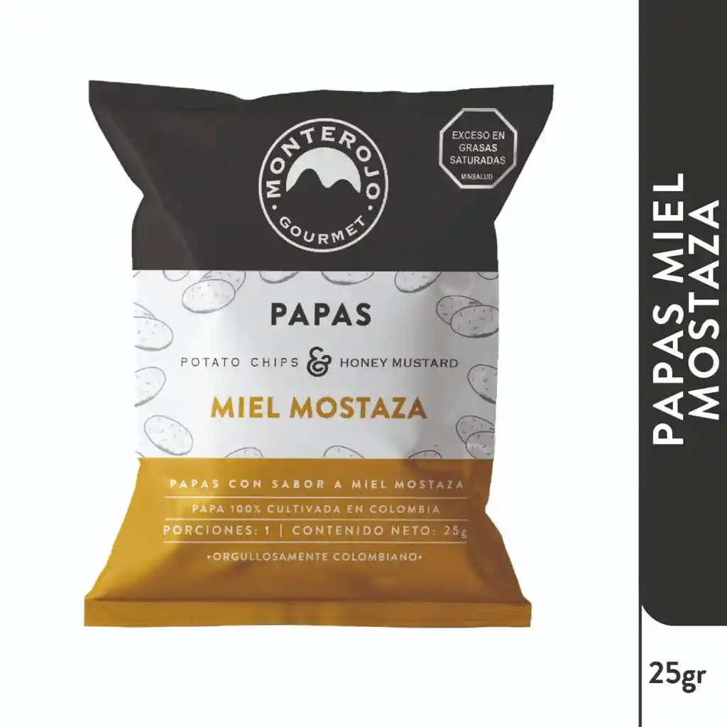 Papas Miel Mostaza 25g