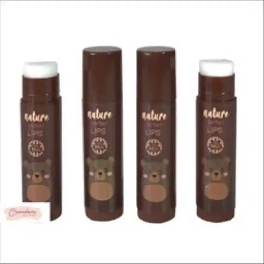 Hidrantante De Labios Miis Cosmetics Lip Balm Osito Nature