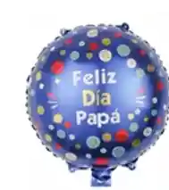 Globo Metalizado Feliz Dia Papa 18"