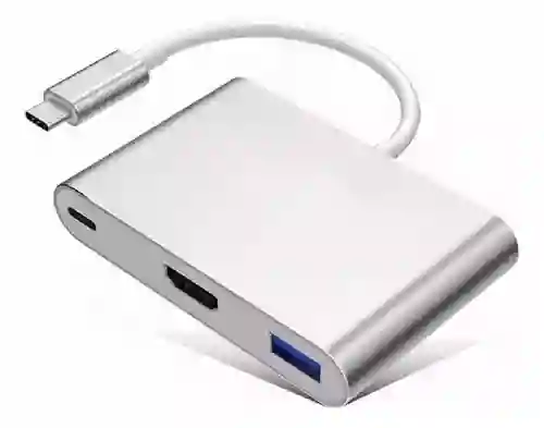 Convertidor Usb 3.1 (tipo C) A Hdmi+usb 3.0+tipo C