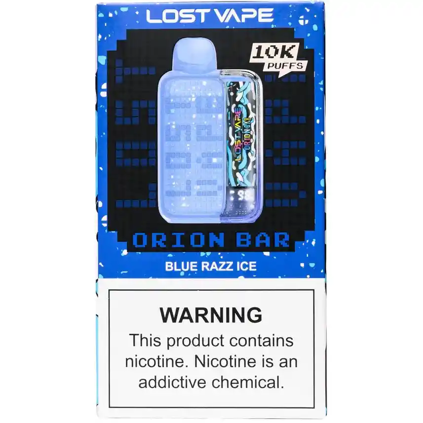 Vaper Lost Vape Orion 10,000 Puffs Blue Razz Ice