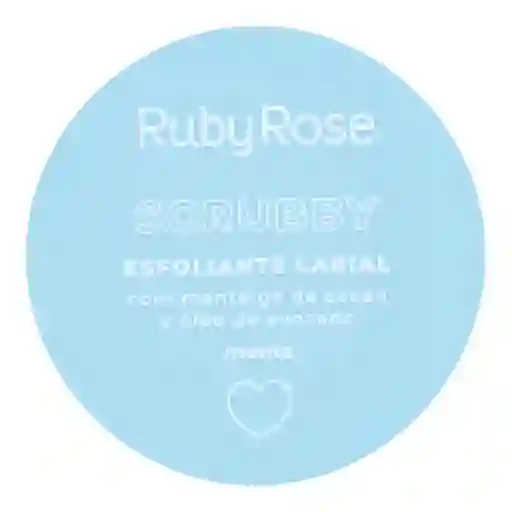 Exfoliante De Labios Scrubby Sabor Menta Ruby Rose