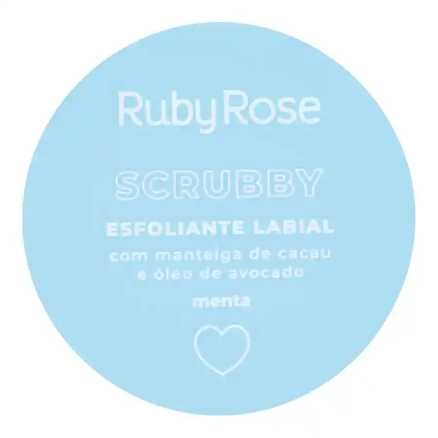 Exfoliante De Labios Scrubby Sabor Menta Ruby Rose