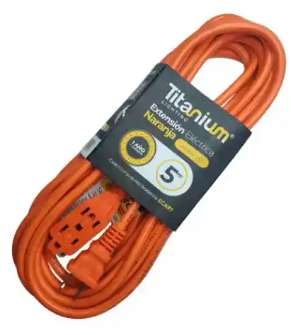 Extension Naranja Corriente 5m Titanium