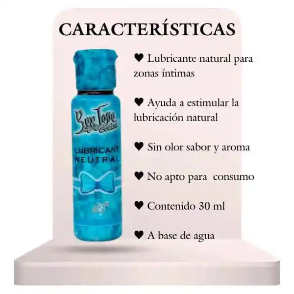 Lubricante Neutro A Base De Agua 30ml💦💧