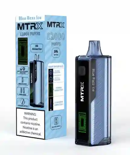 Vaper Mtrx Recargable 12000puff - Blue Razz Ice