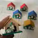 Casas Para Maqueta Mini X6 Unidades
