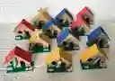 Casas Para Maqueta Grande X12 Unidades