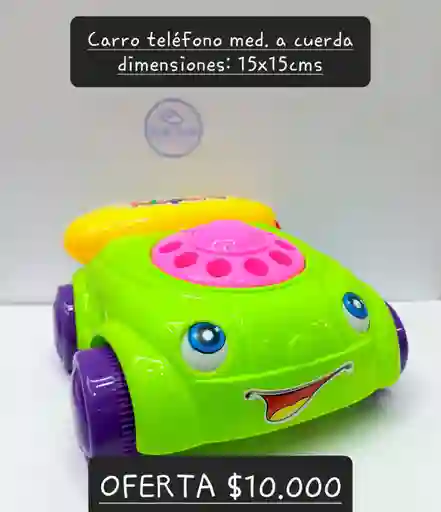 Carro Teléfono A Cuerda